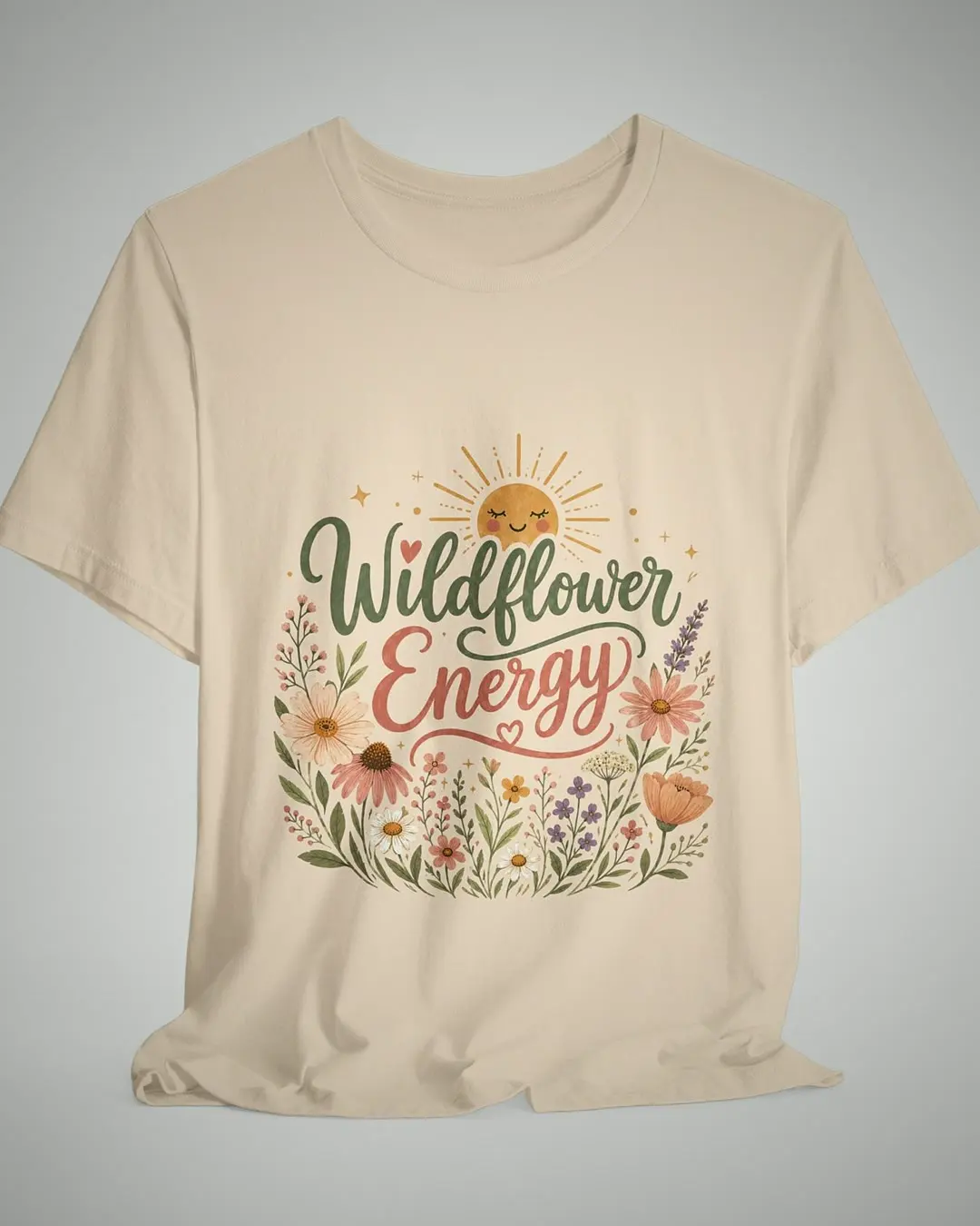 Wildflower HSP T-shirt mockup