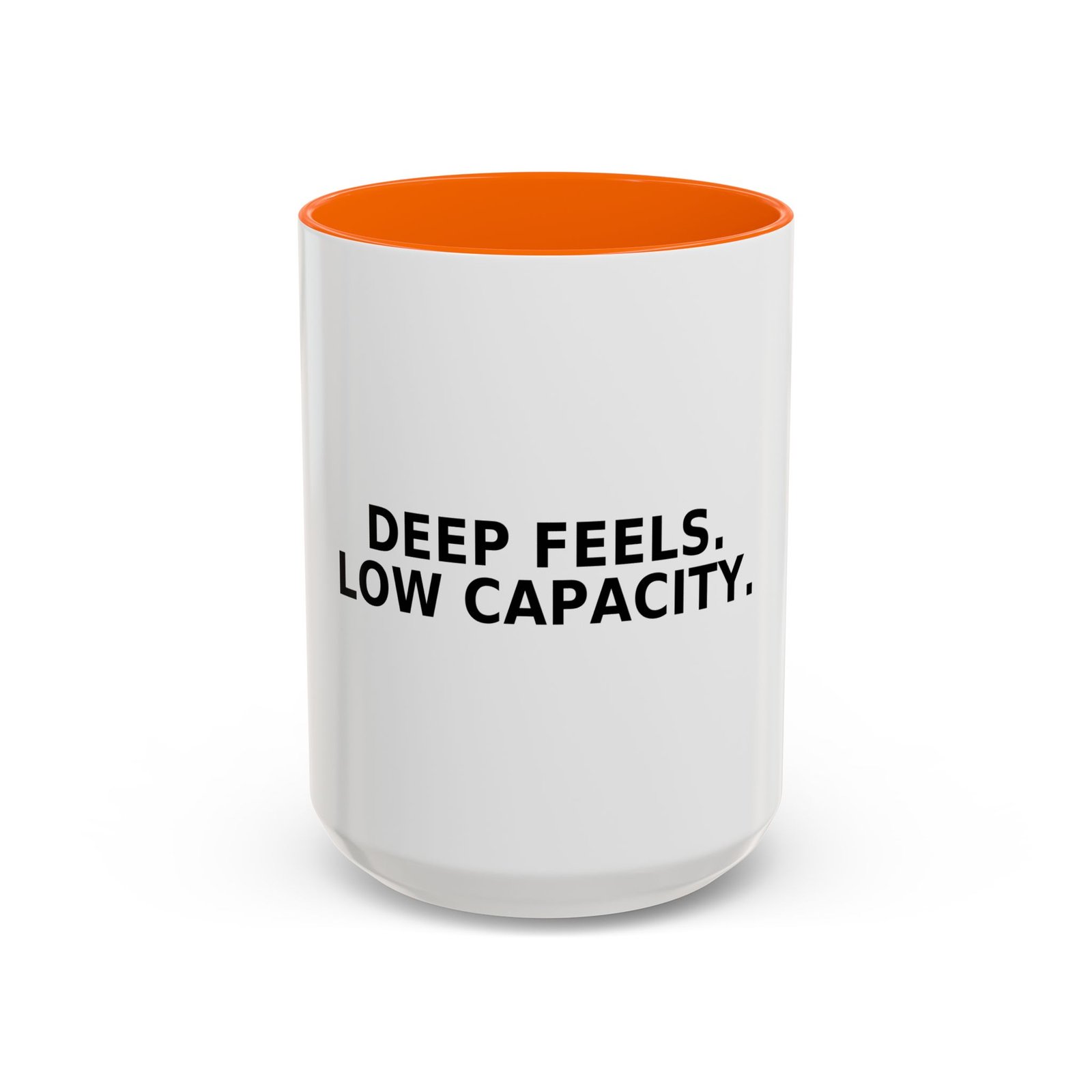 Deep Feels, Low Capacity Coffee Mug - Image 33