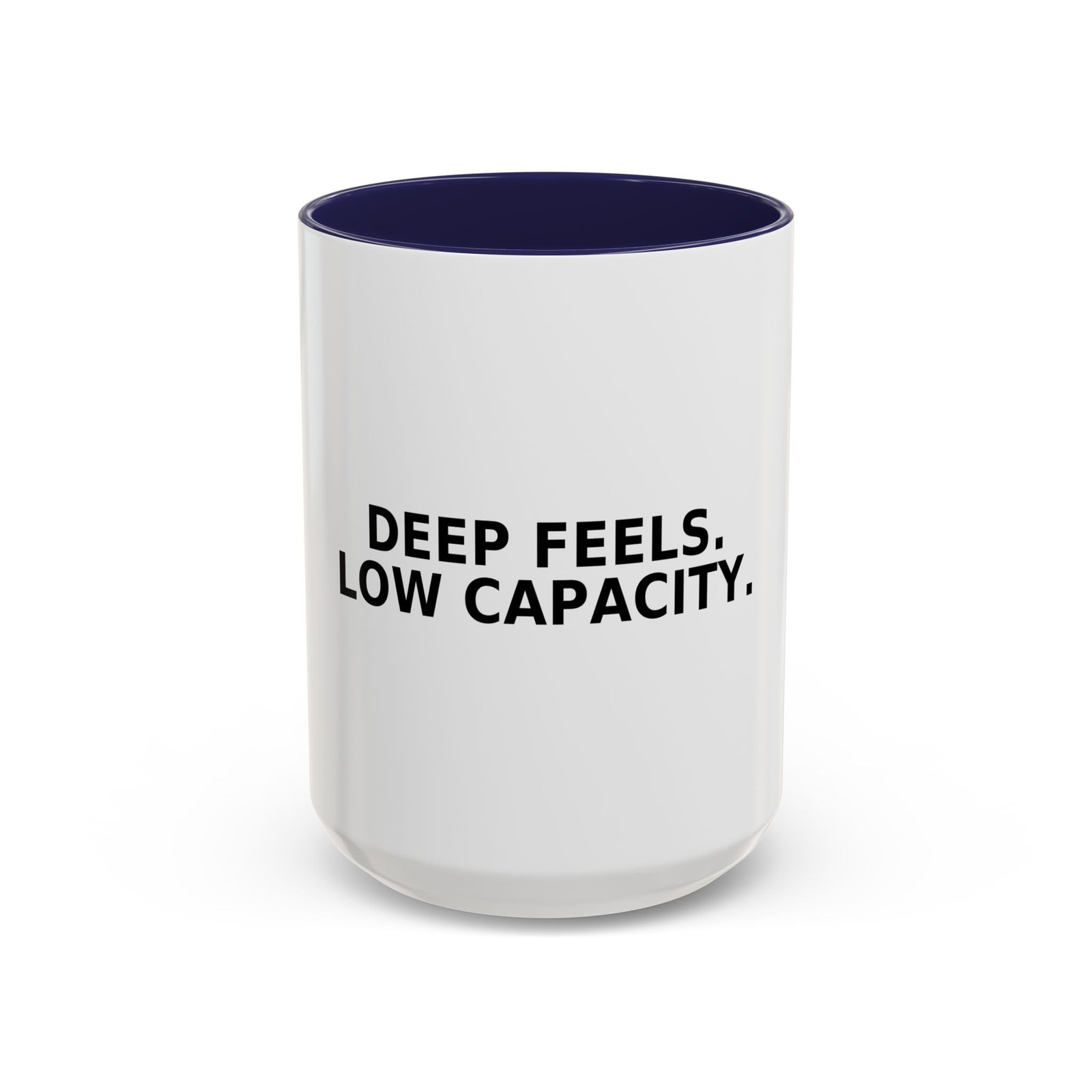 Deep Feels, Low Capacity Coffee Mug - Image 25