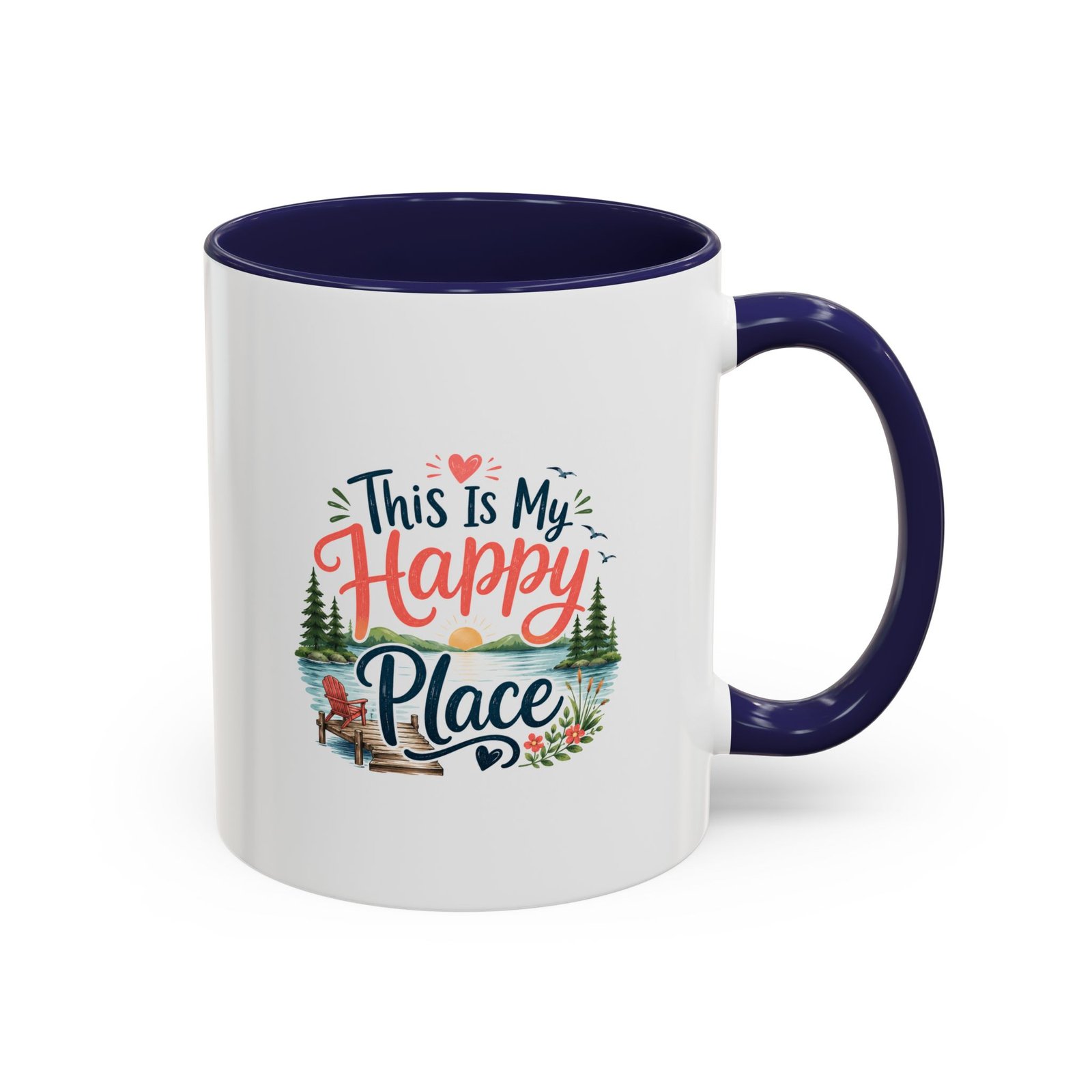 This Is My Happy Place Accent Coffee Mug - Image 11