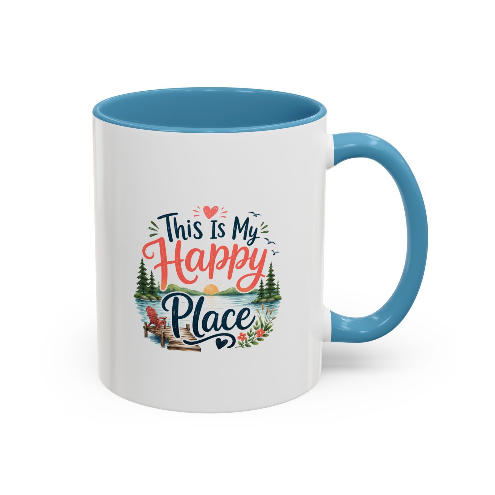 This Is My Happy Place Accent Coffee Mug - Image 27