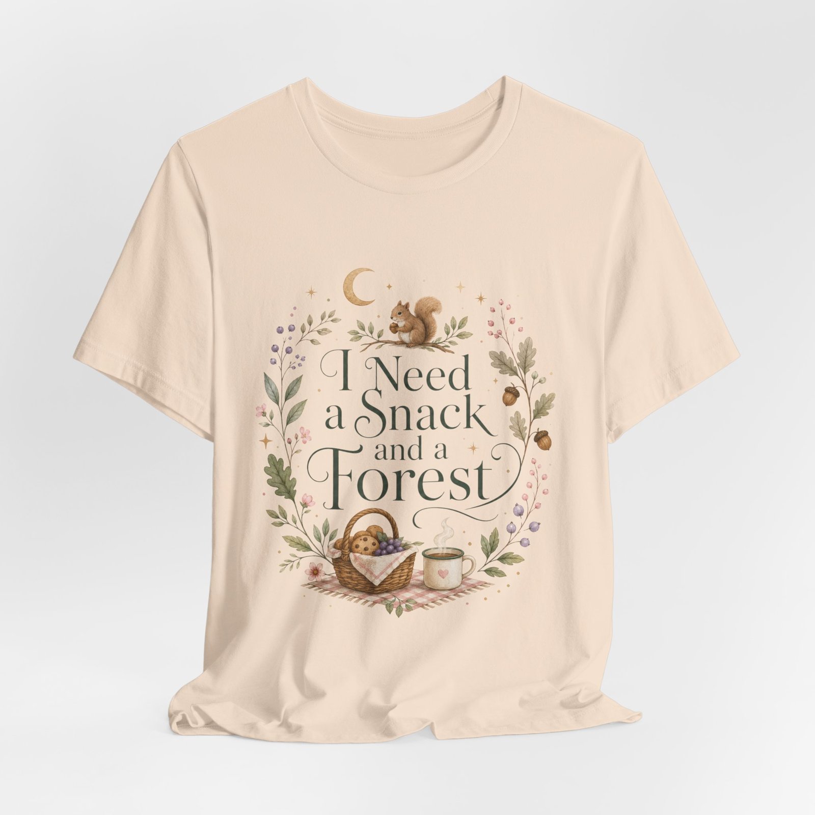 I Need a Snack and a Forest T-Shirt - Image 9
