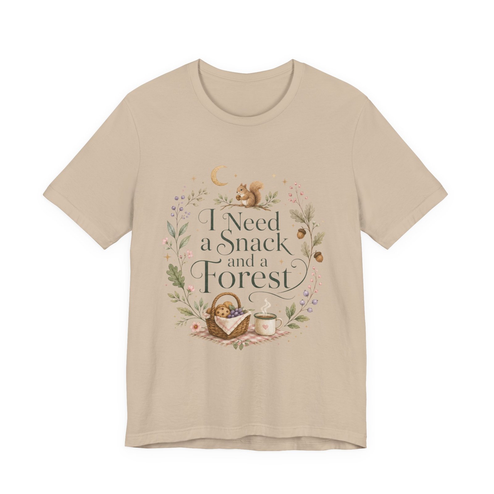 I Need a Snack and a Forest T-Shirt - Image 15
