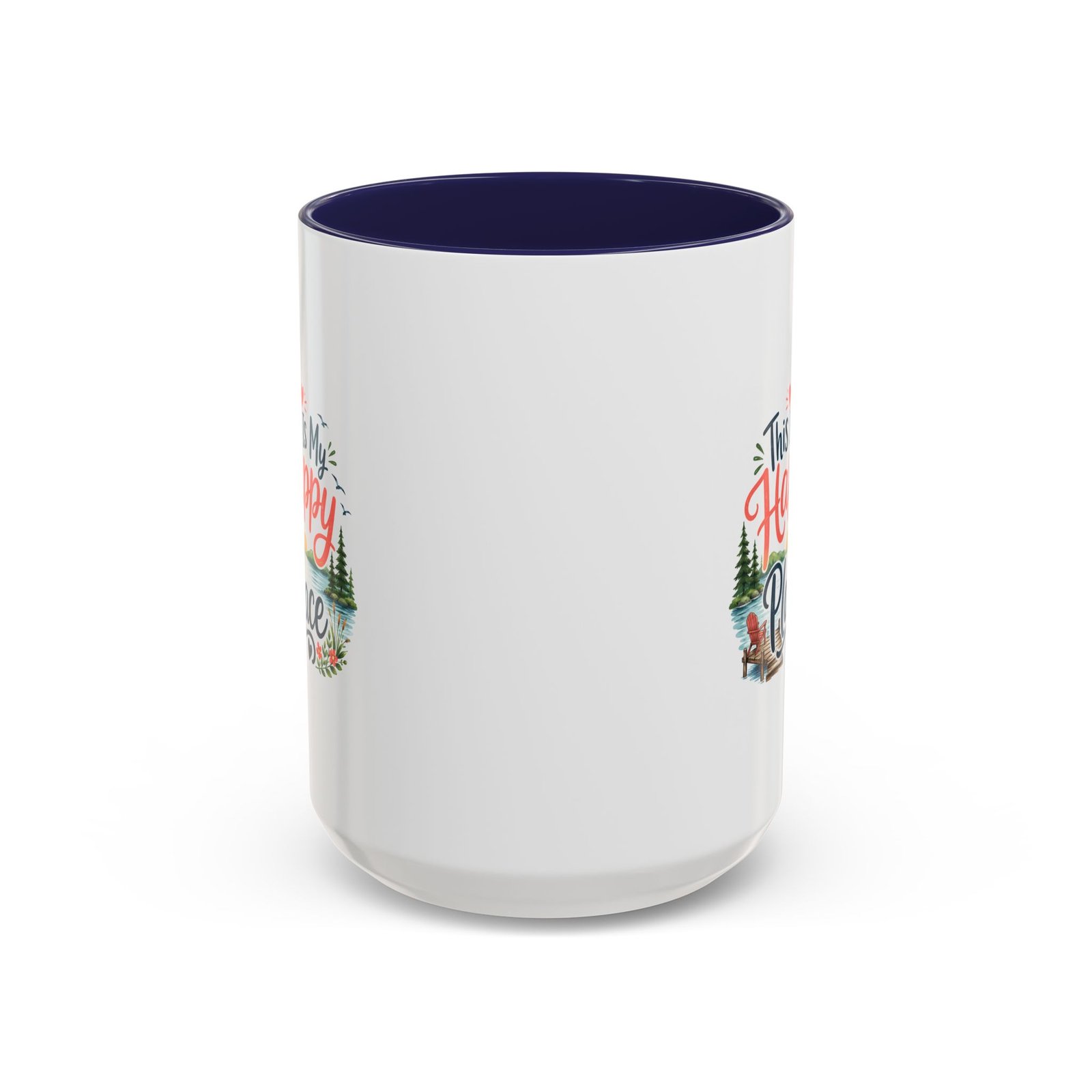 This Is My Happy Place Accent Coffee Mug - Image 2
