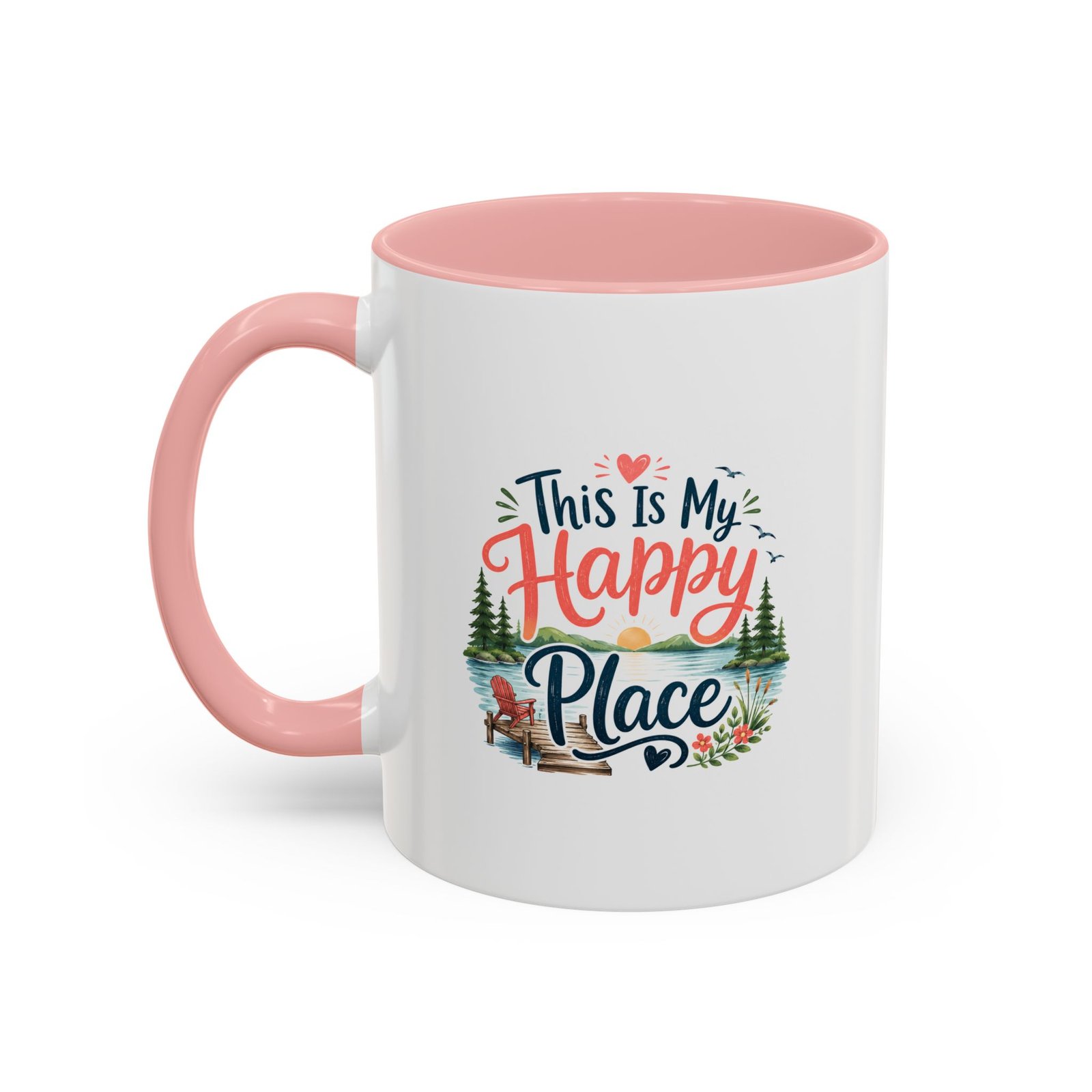 This Is My Happy Place Accent Coffee Mug - Image 16