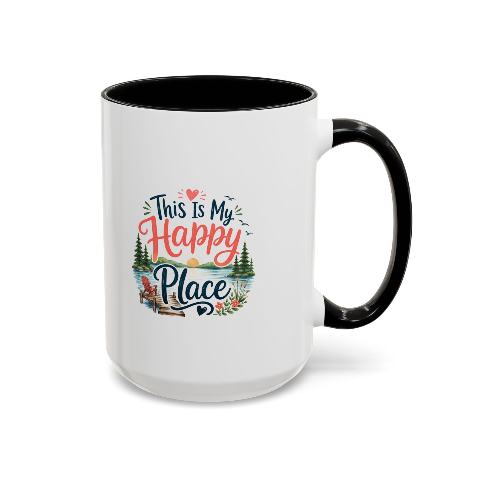 This Is My Happy Place Accent Coffee Mug - Image 19