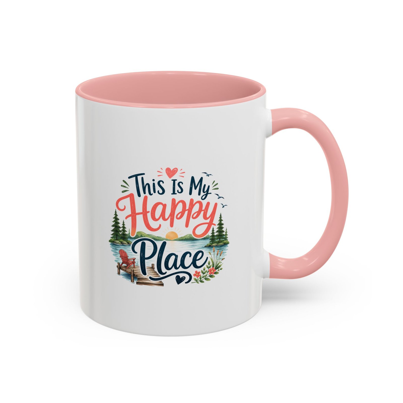 This Is My Happy Place Accent Coffee Mug - Image 15