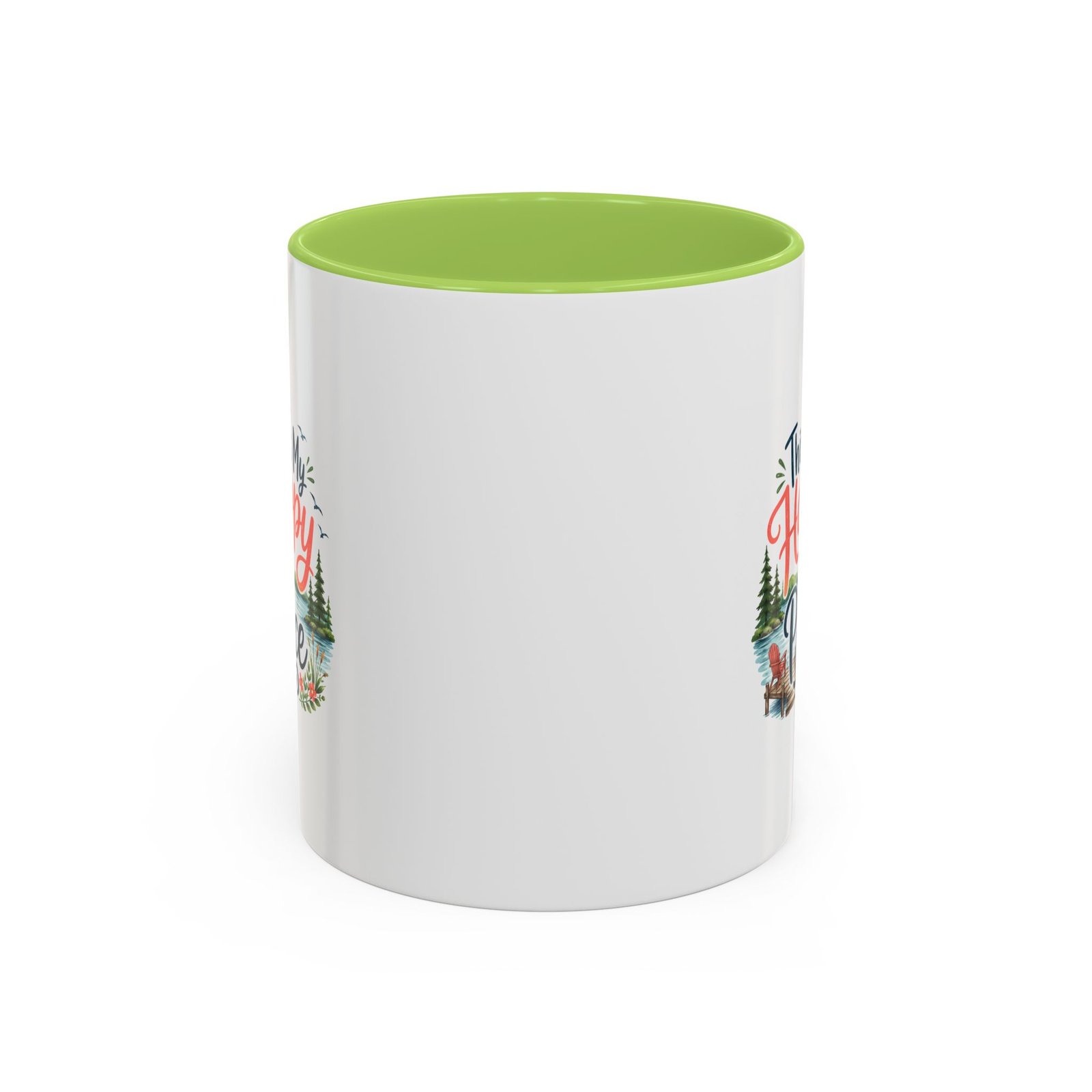 This Is My Happy Place Accent Coffee Mug - Image 42