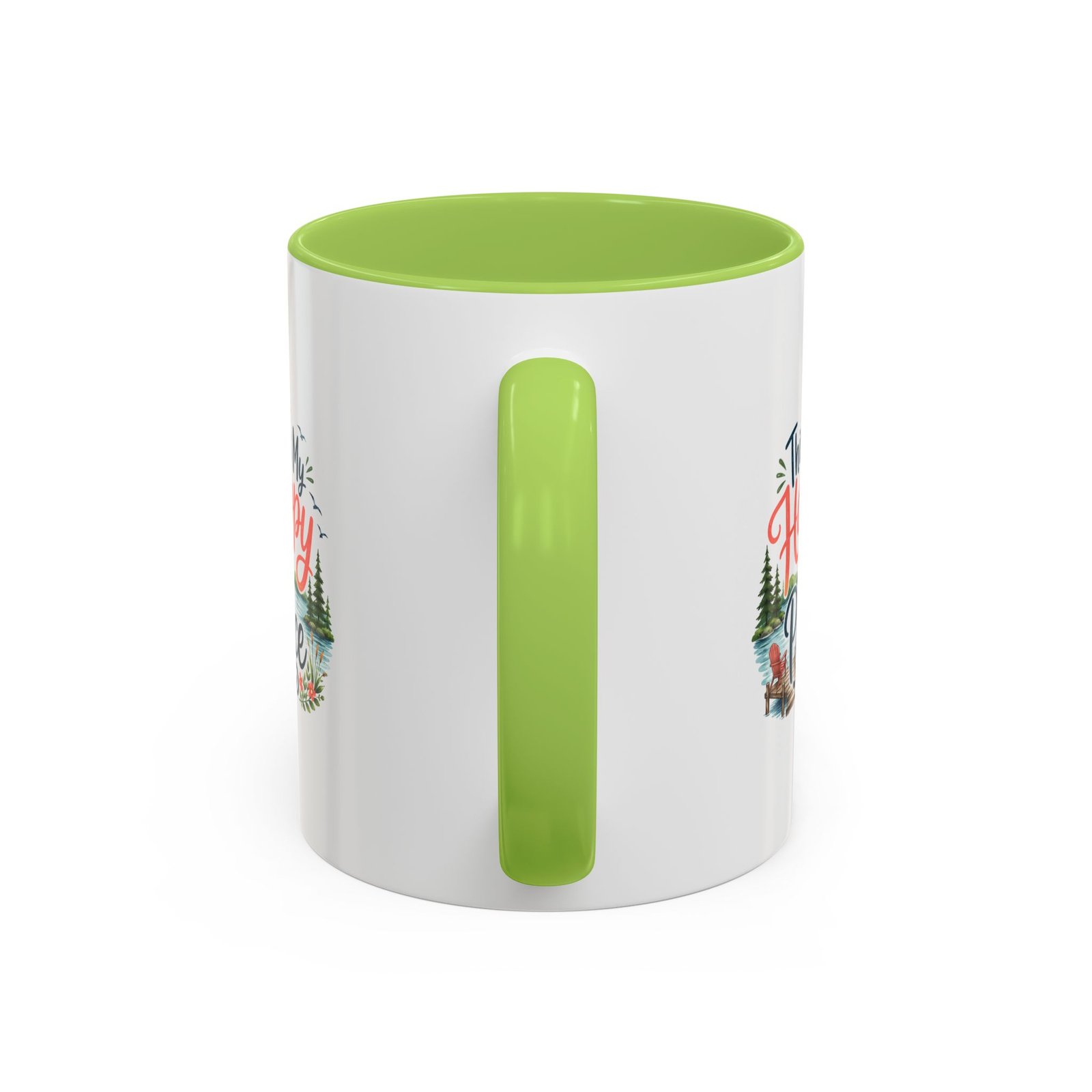 This Is My Happy Place Accent Coffee Mug - Image 45