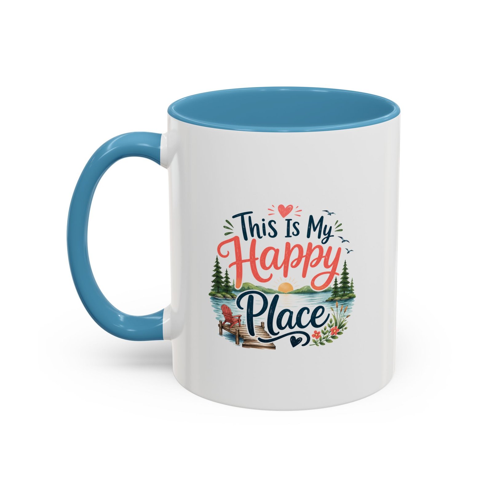 This Is My Happy Place Accent Coffee Mug - Image 28