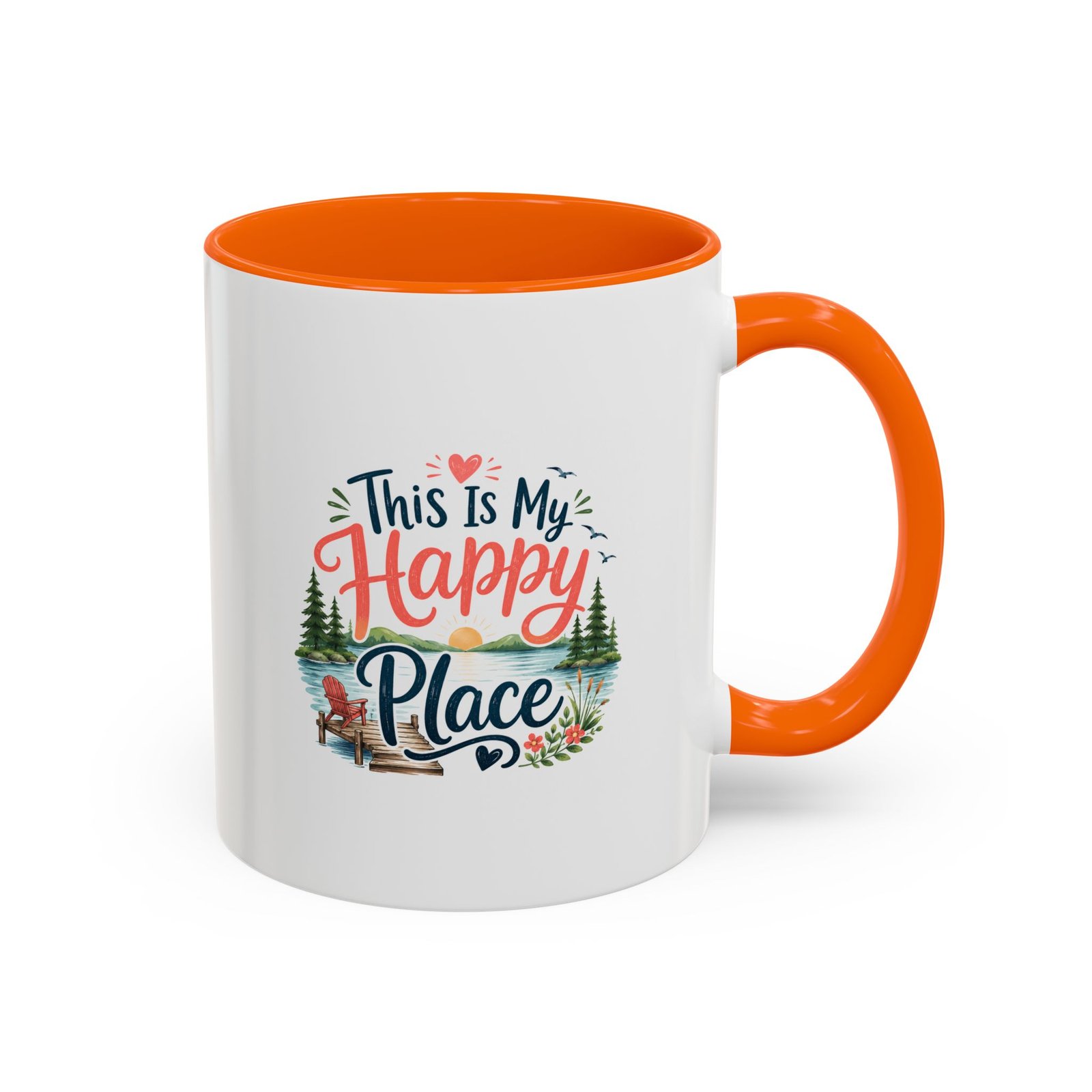This Is My Happy Place Accent Coffee Mug - Image 35