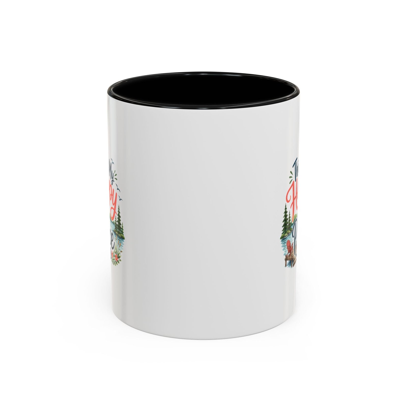 This Is My Happy Place Accent Coffee Mug - Image 6