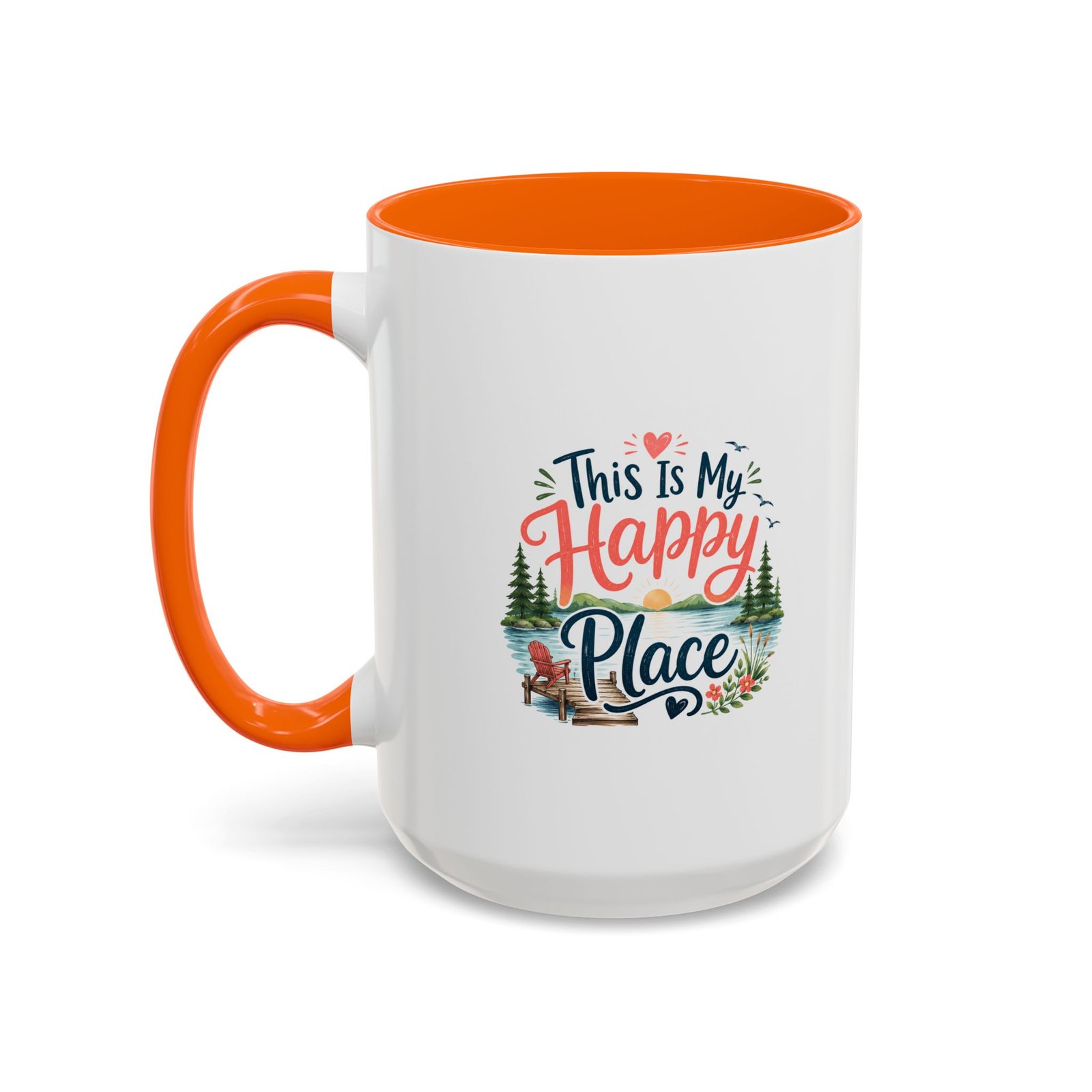 This Is My Happy Place Accent Coffee Mug - Image 40