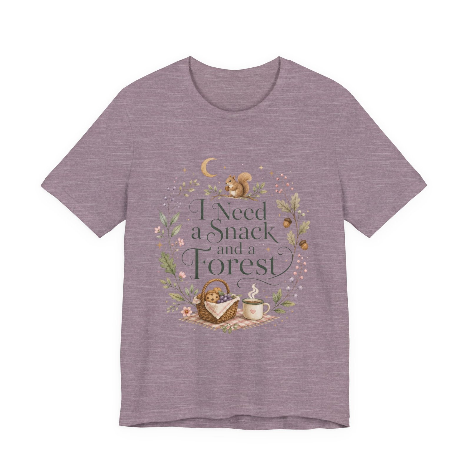 I Need a Snack and a Forest T-Shirt - Image 11