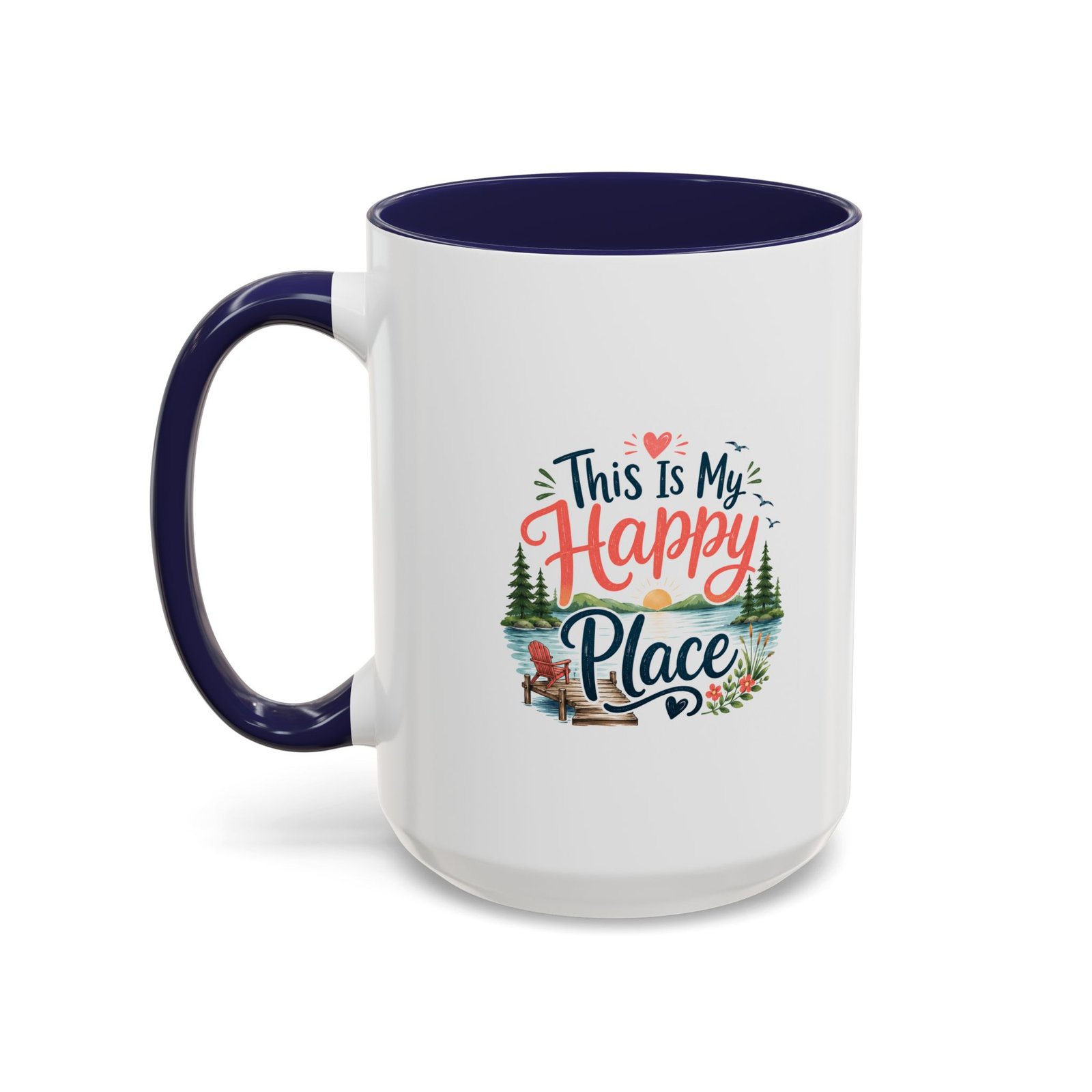 This Is My Happy Place Accent Coffee Mug - Image 3