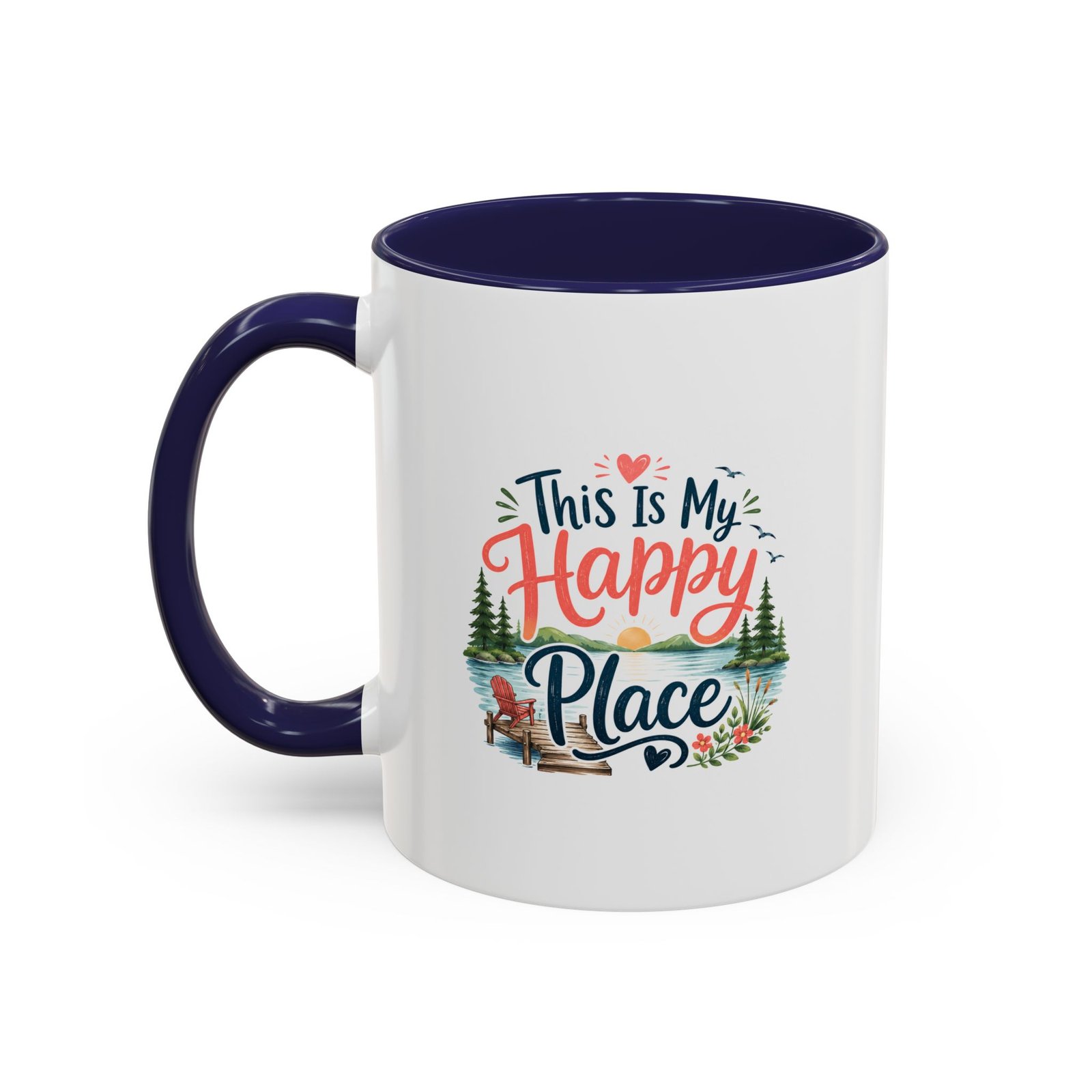 This Is My Happy Place Accent Coffee Mug - Image 12