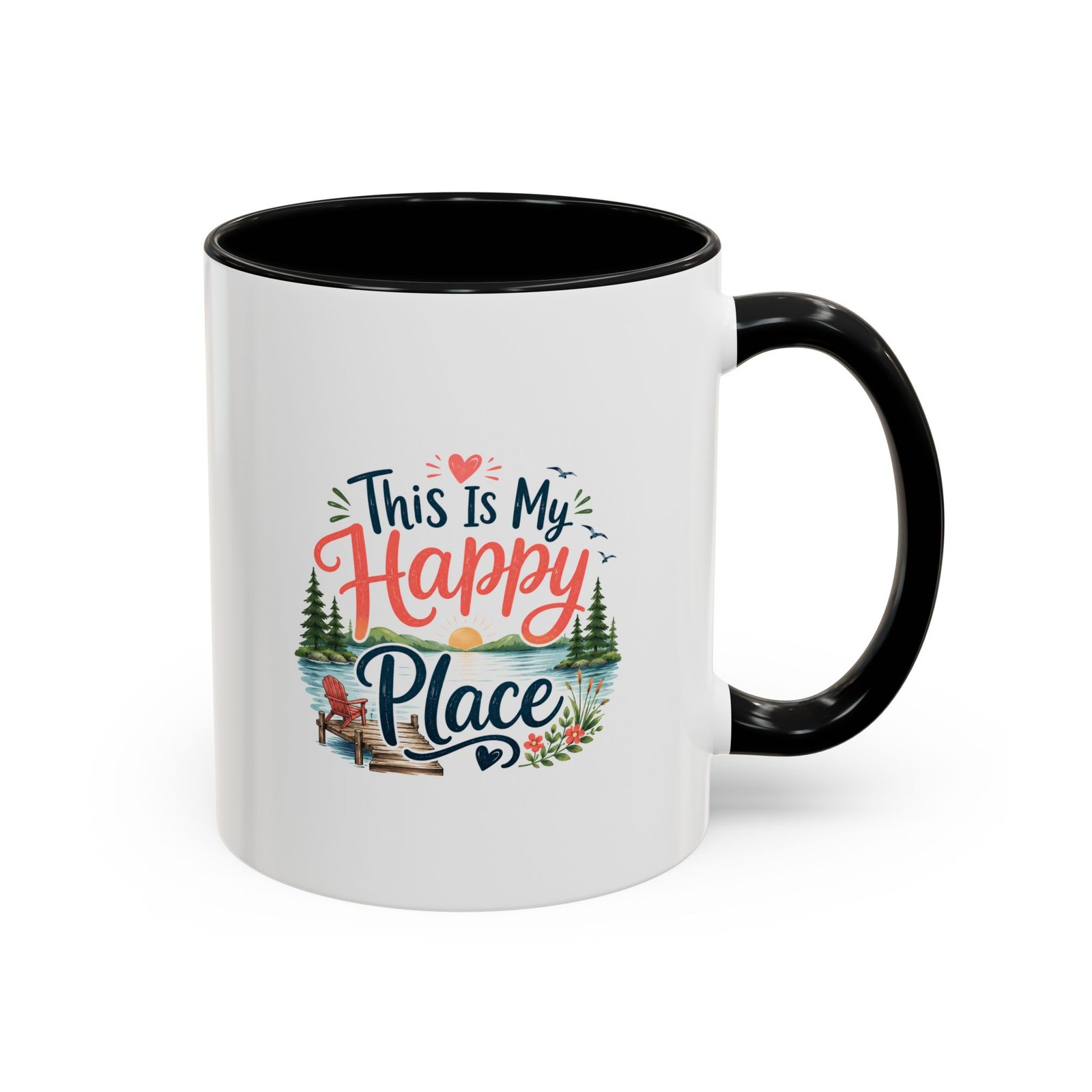 This Is My Happy Place Accent Coffee Mug - Image 7