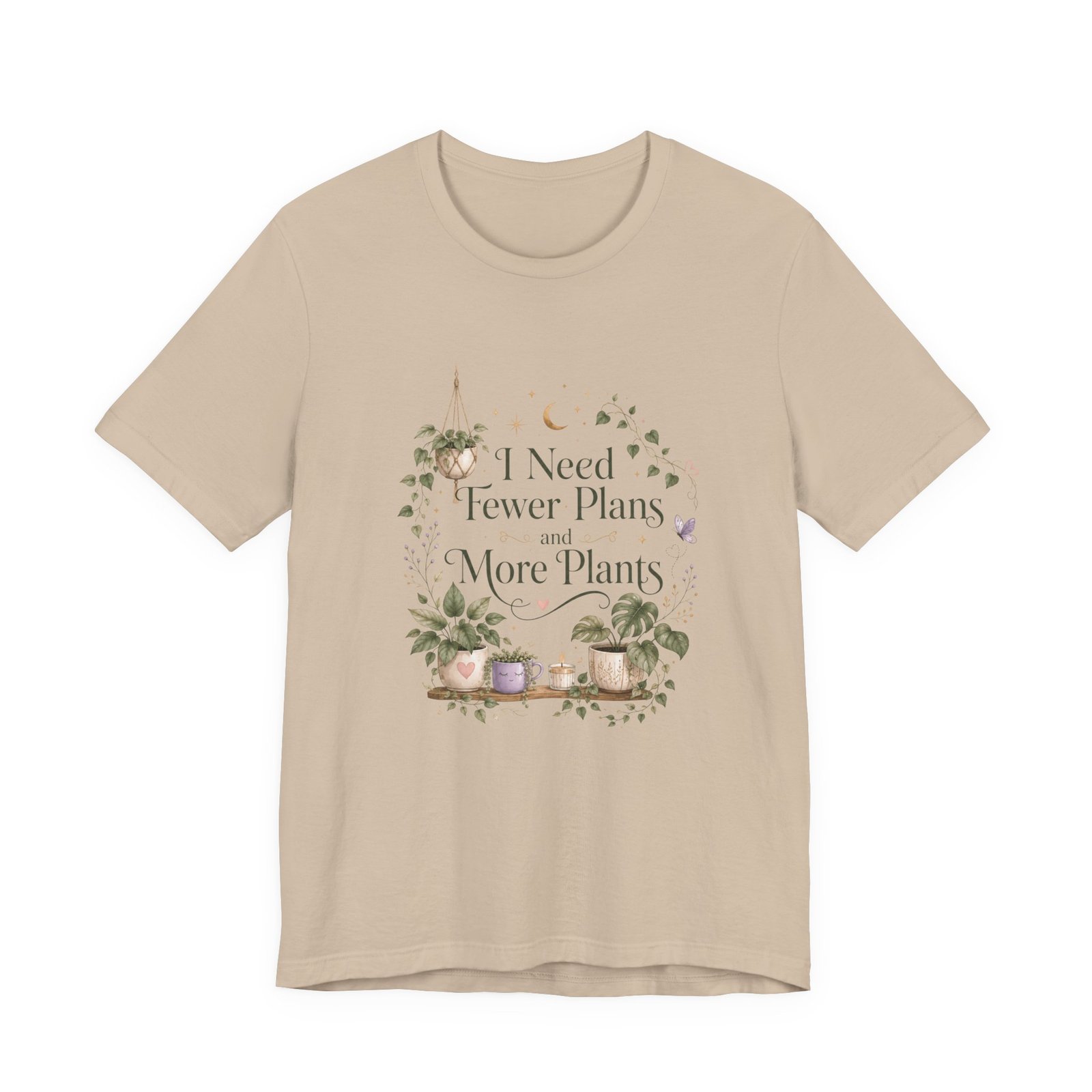 I Need Fewer Plans and More Plants T-Shirt - Image 9