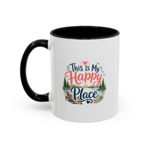 This Is My Happy Place Accent Coffee Mug